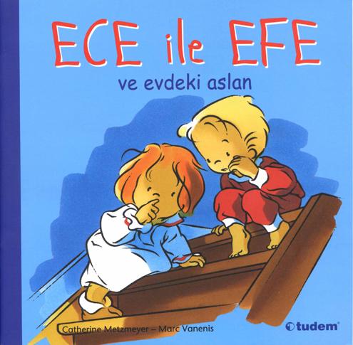 Ece ile Efe-ve evdeki aslan-Zoé et Théo-il est temps de dormir