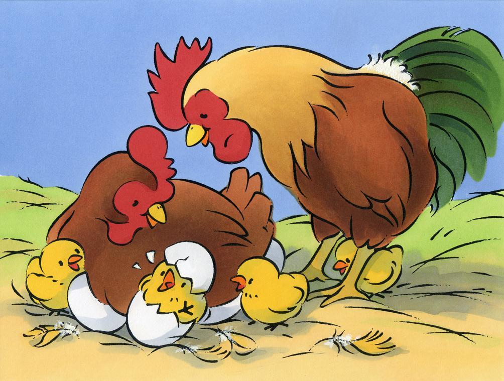 illustration jeunesse-les animaux de la ferme