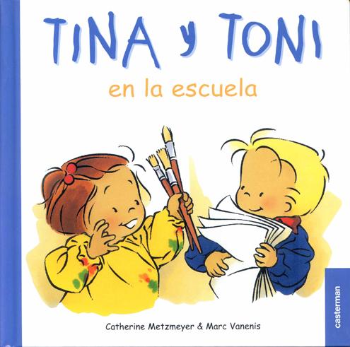 Tina y Toni-en la escuela-Zoé et Théo à l' école