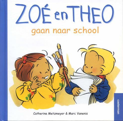 Zoé en Theo-gaan naar school-Zoé et Théo à l' école