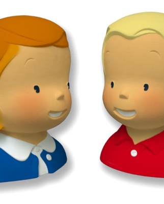 Zoé et Théo-Figurines