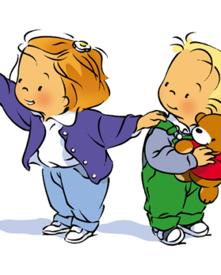 Logo de couverture-série Zoé et Théo