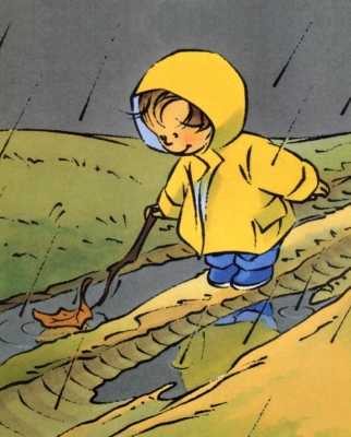 Illustration jeunesse-l'automne