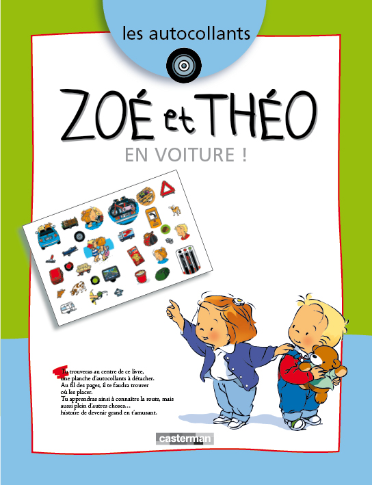 Autocollants Zoé et Théo - 1