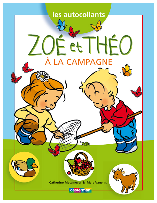 Zoé et Théo à la campagne