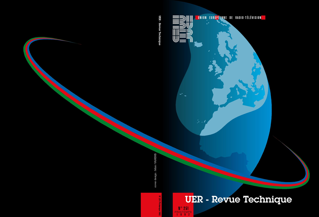 Maquettes - Covers de la Revue Technique de l'UER