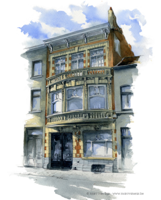 Portraits de maisons : votre maison à l'aquarelle